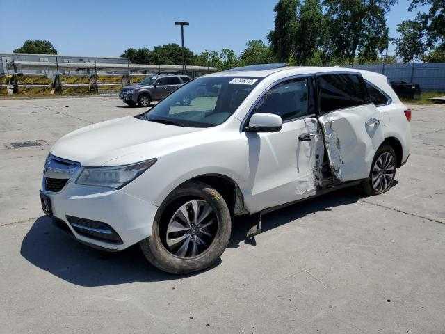 2016 Acura MDX en desarme
